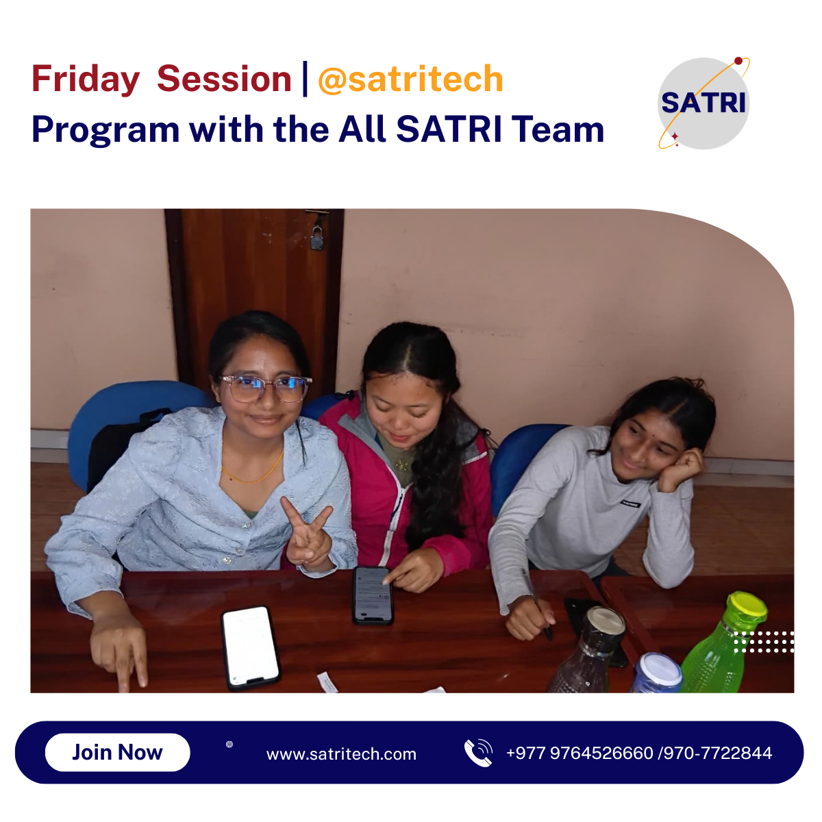 Group Task at SATRI Office with Interns